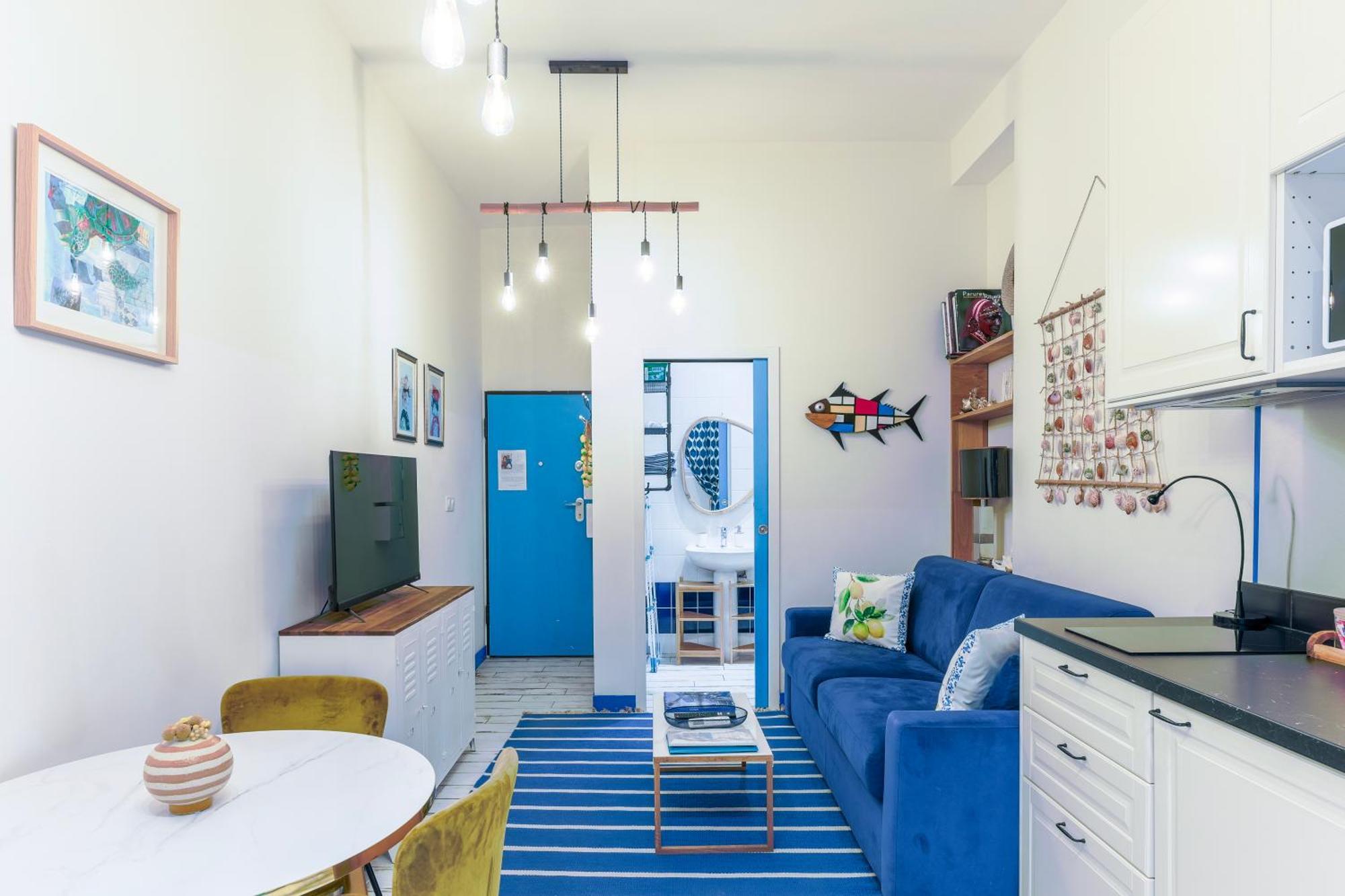 Shell, 120m Vieux-port, Clim Netflix Wifi Apartment *